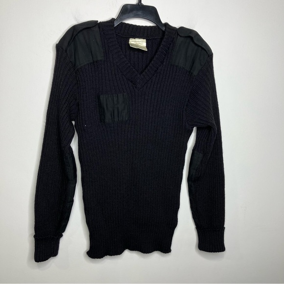brigade quartermasters Sweaters - Brigade quarter masters the wooly‎ pully sweater 100% wool made in England black